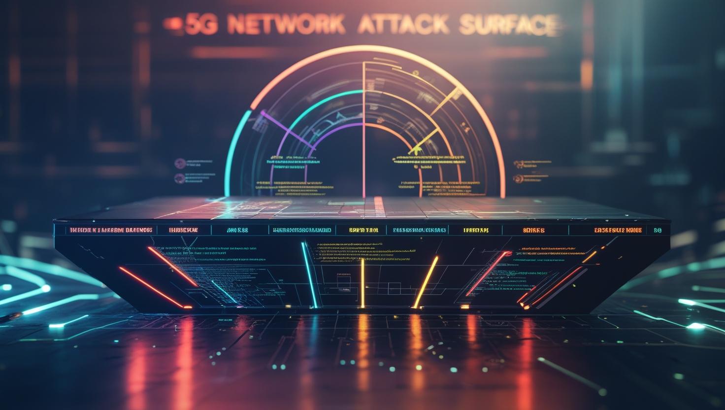 5G Network Attack Surface Diagram